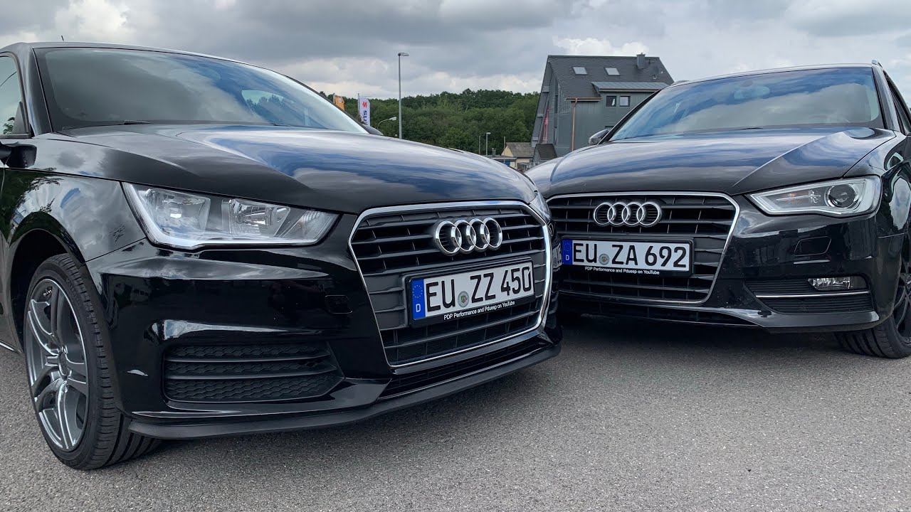 Autovergleich Audi A1 Sportback VS Audi A3 Sportback PKW Vergleich Molly gegen Neptun