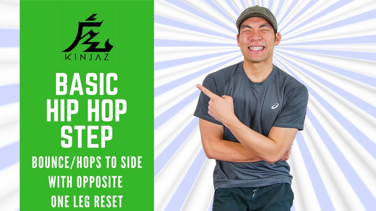 Beginner Hip Hop Dance Class | Basic Step - Side Bounce w/ Opposite 1 Leg Reset | Hip Hop Tutorial
