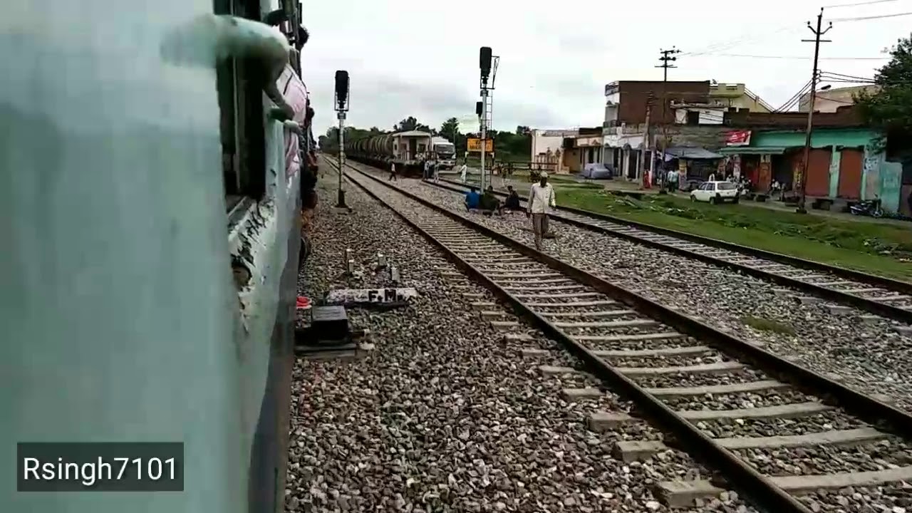 Oil Tanker Train at Baheri Station