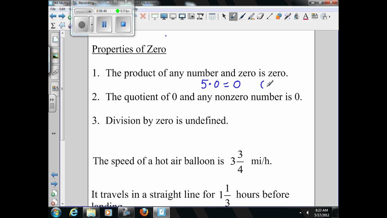 CCSS Multiplying and Dividing Real Numbers