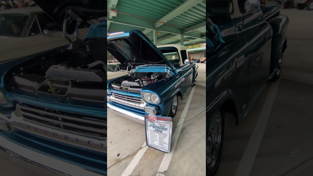 Pickup Chevrolet Apache 3100 z 1958 roku w wersji &bdquo;White Trash Edition&rdquo;