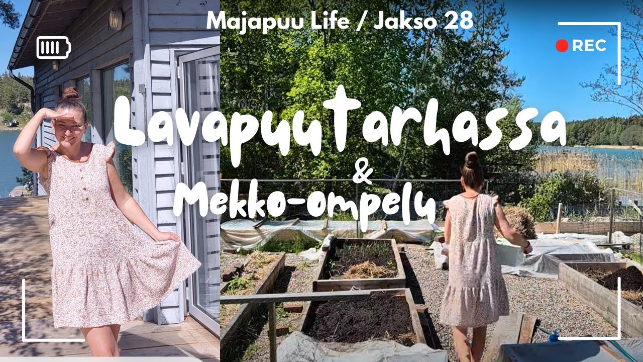 LAVAPUUTARHASSA + MEKKO-OMPELU + NAANTALIN VANHAKAUPUNKI #28