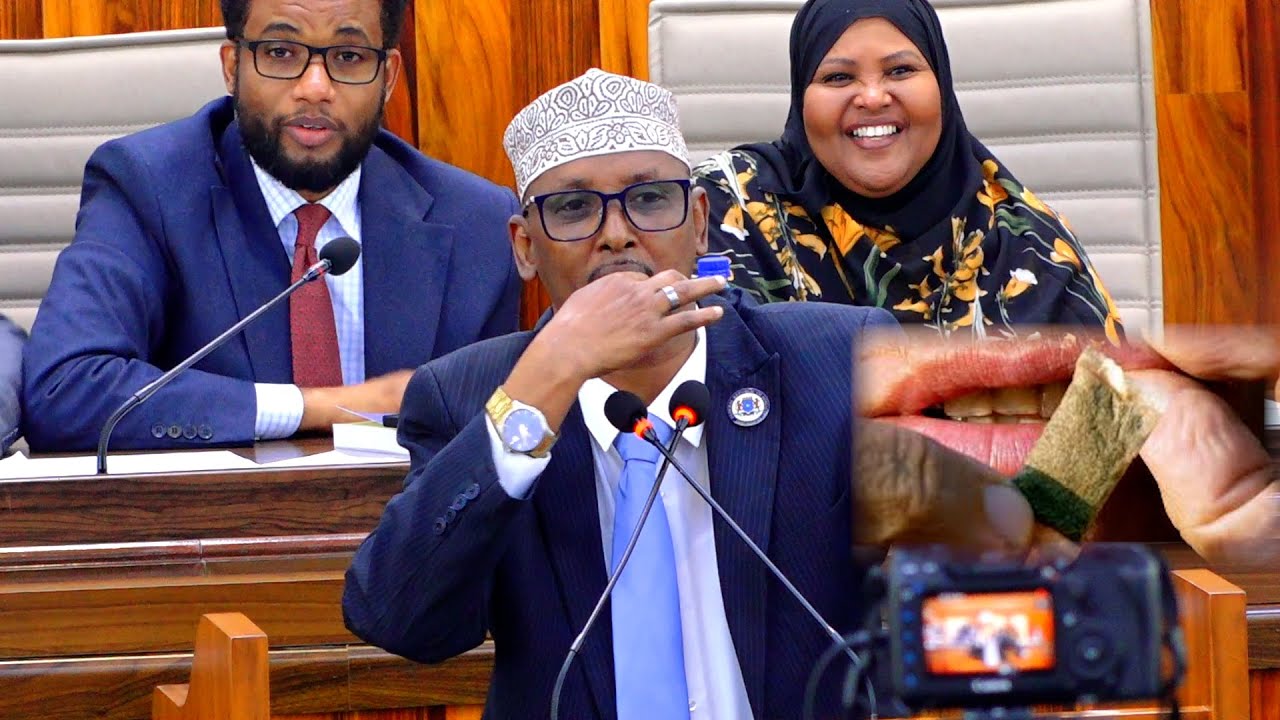 Xildhibaan Jeesow ''Xildhibaanada ka ganacsada Tubaakadda iyo.....