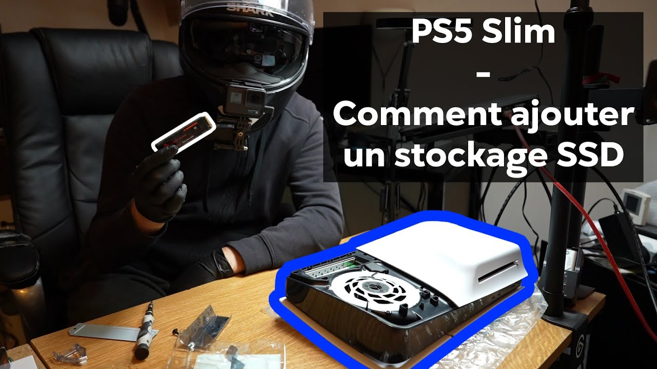 Comment installer un SSD sur une PS5 Slim ?