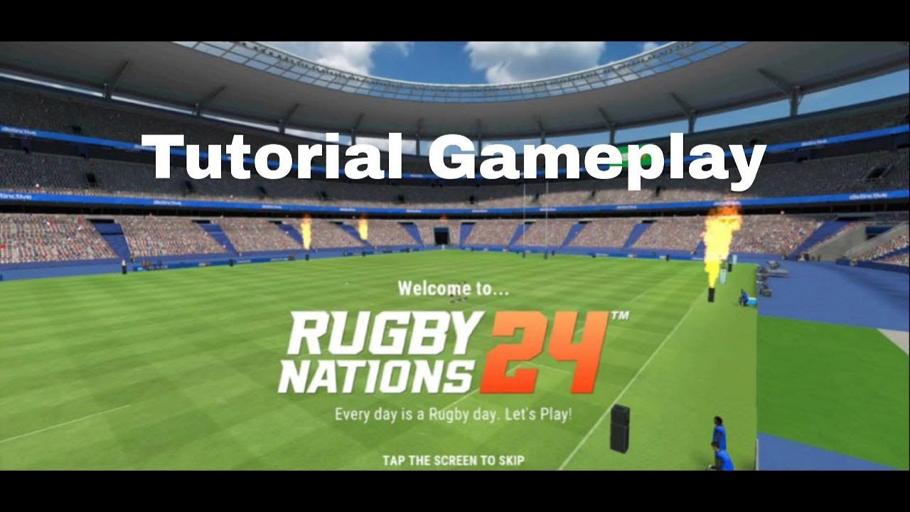 Rugby Nation 24 Tutorial Gameplay