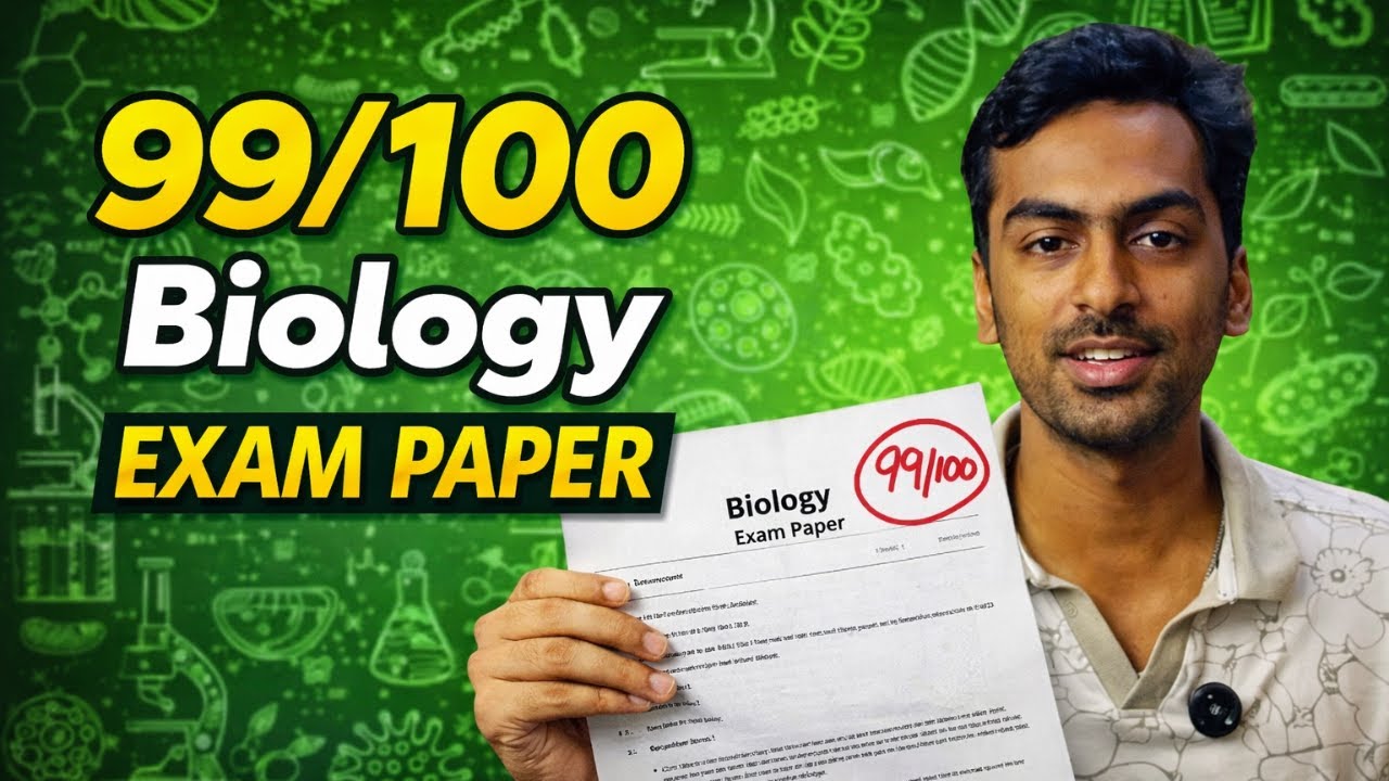 Biology Exam Paper 99/100🔥 | 12th Public Exam Scan Copy | Topper Answer Sheet