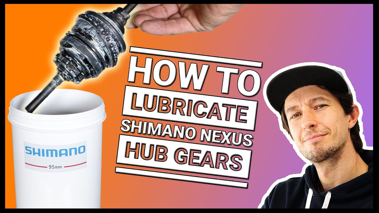 Как ухаживать за внутренними шестернями — смажьте шестерни втулки SHIMANO NEXUS