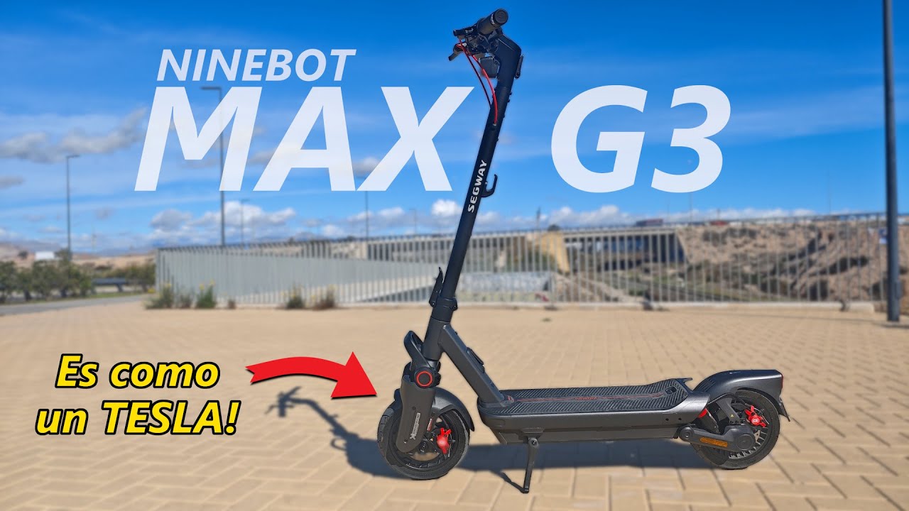 El patinete MÁS AVANZADO que he probado - Ninebot MAX G3 | Review a fondo
