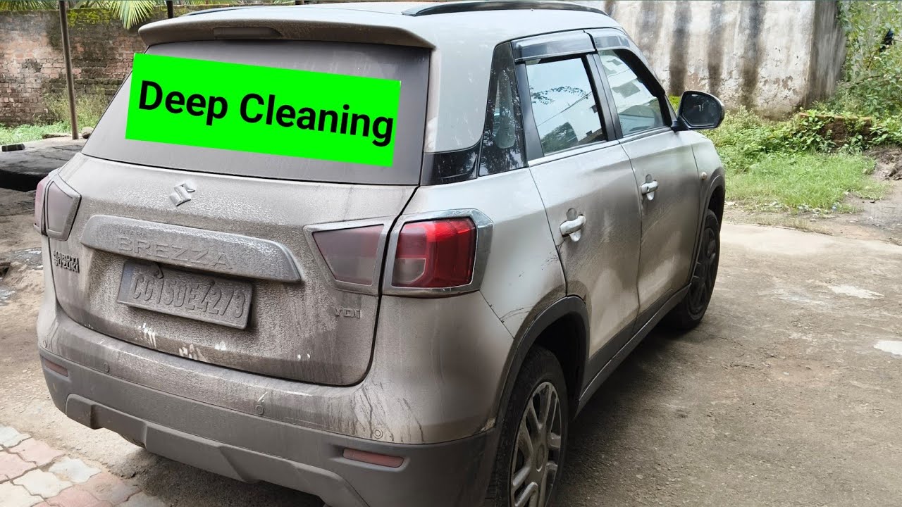 Maruti Suzuki Vitara Breza deep Cleaning Foam Wash Best price in india 