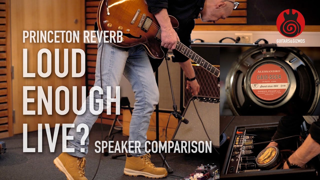Can a Princeton Reverb Handle Live Band Volume? – Speaker Shootout