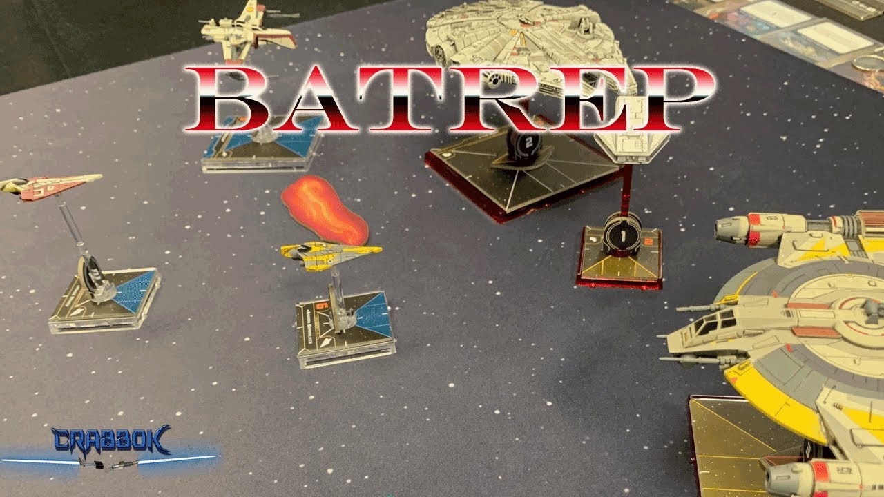 X-Wing Batrep - Mace Anakin vs Han Assaj