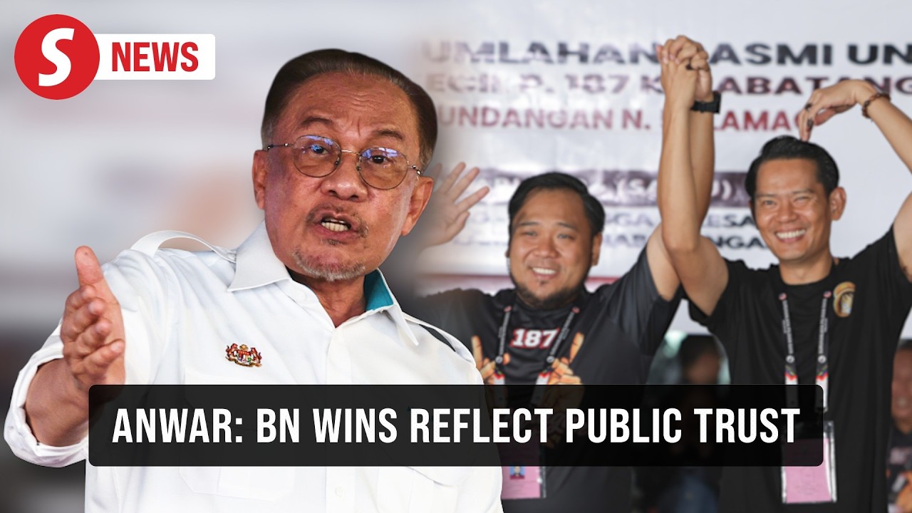 Kinabatangan, Lamag polls: Wins reflect people&rsquo;s continued trust in BN, says Anwar