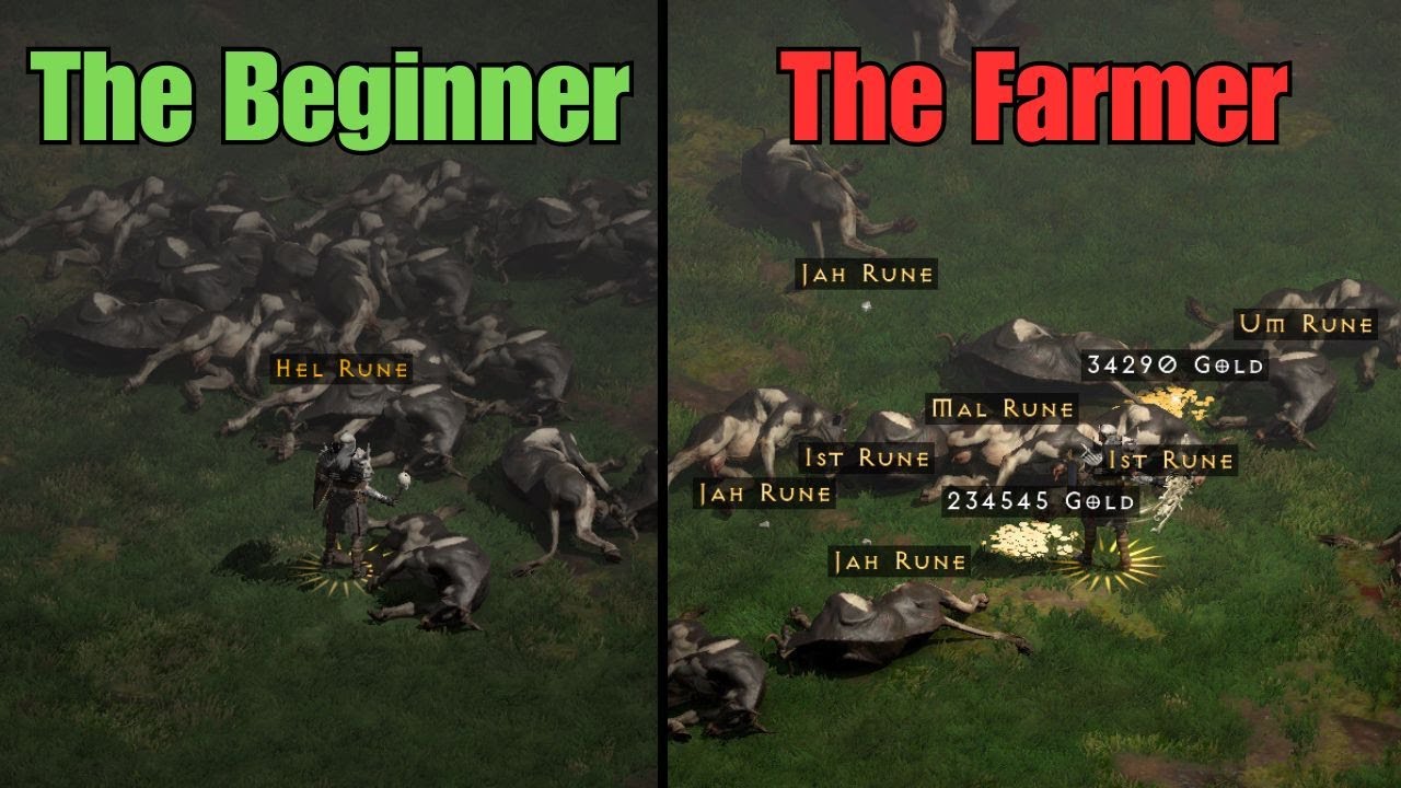 different types of D2R players