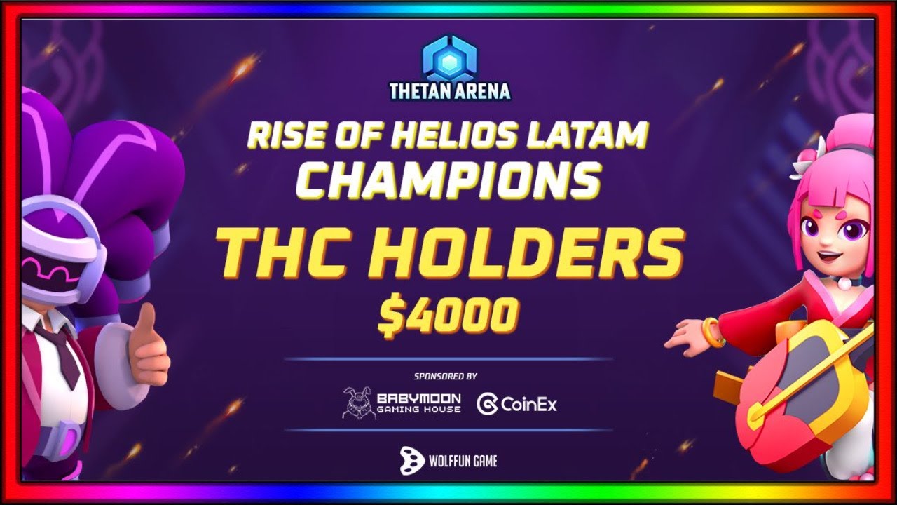 The BEST 4v4 Team Comp in Thetan Arena - $10000 Rise of Helios Champion Squad
