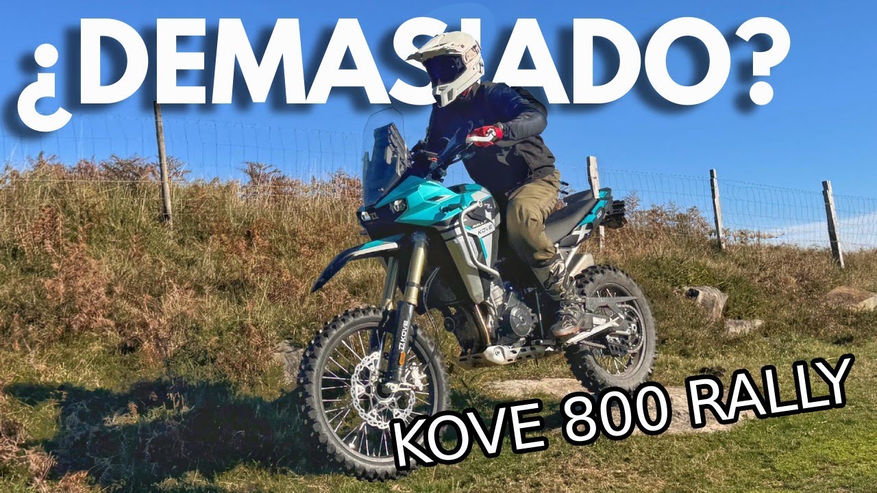 Primeros km con la Kove 800x Rally