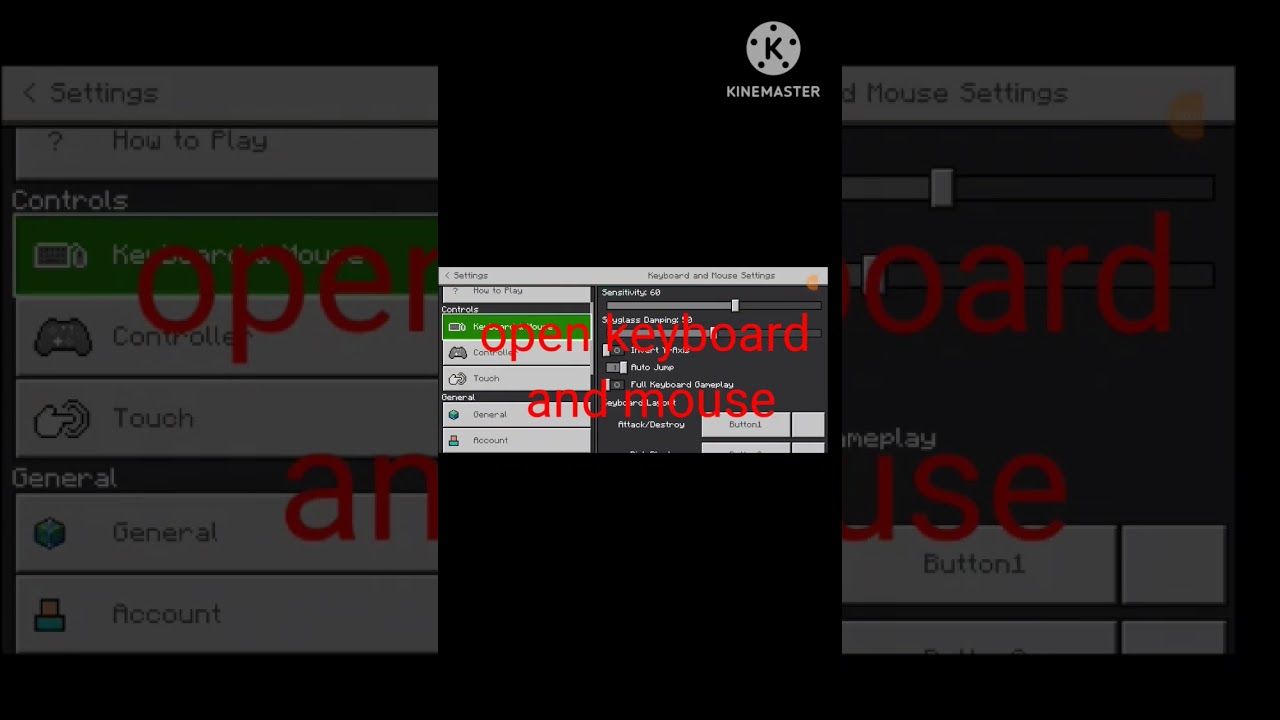 mouse right click not working problem solved mcpe #shorts