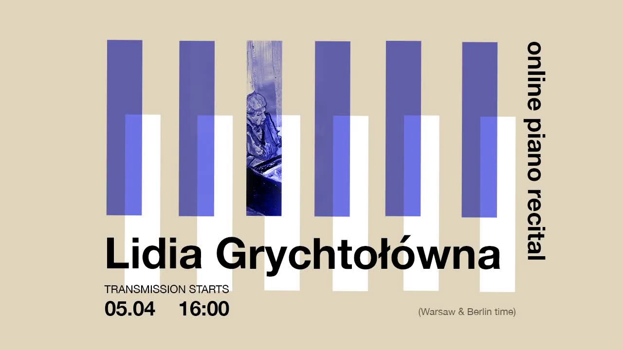 Lidia Grychtołówna live from home | Chopin piano recital 5/04/2020