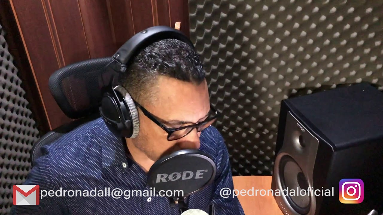Pedro Nadal, voice over DEMO 2019