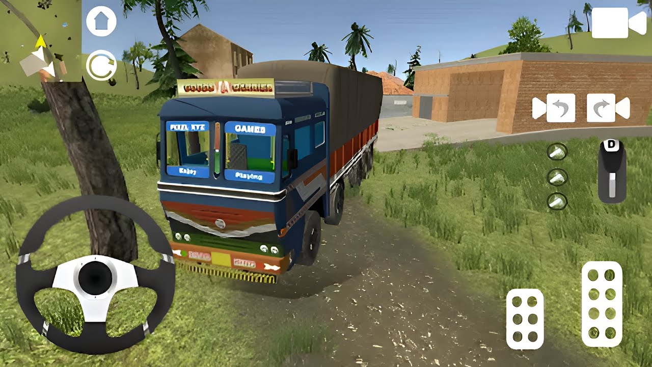 Heavy Indian Truck Simulator Game 🎮 Real Indian Truck Driving Loading Cargo - Android Gameplay 