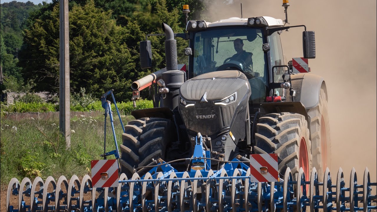 🖤 Fendt 1042 Black | La SARL Evin au semis de sarrasins !
