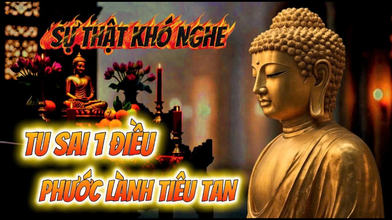 SỰ THẬT KHÓ NGHE TU SAI 1 ĐIỀU PHƯỚC LÀNH TIÊU TAN #loiphatday #binhan #tutaigia