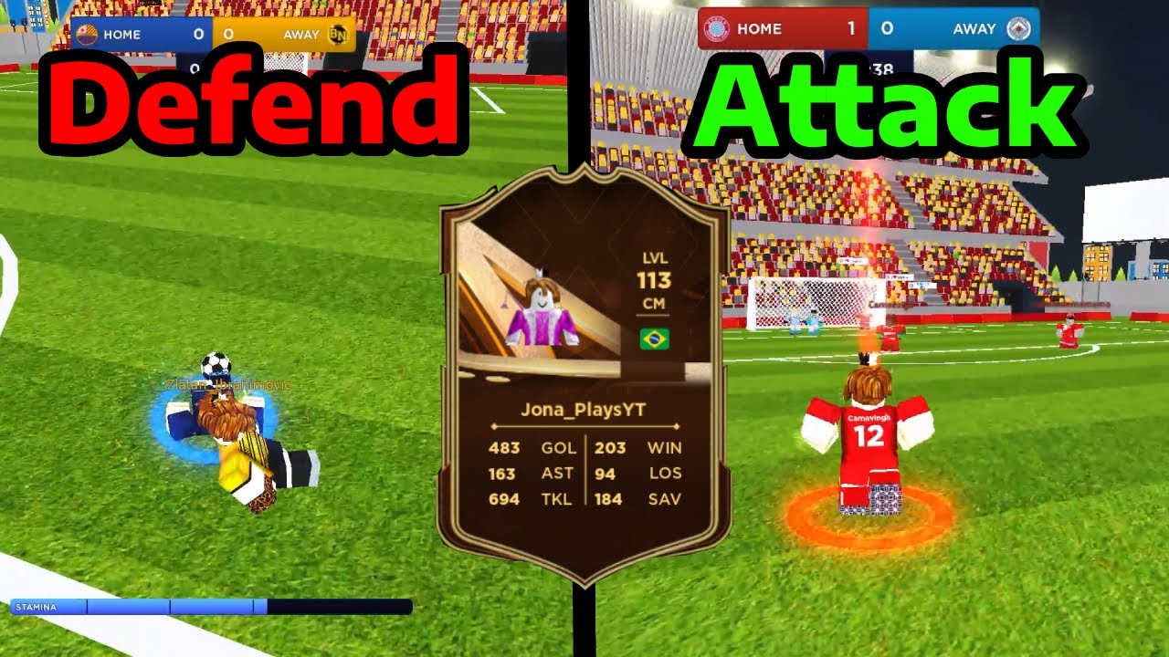 How to be PRO in Roblox Super League Soccer