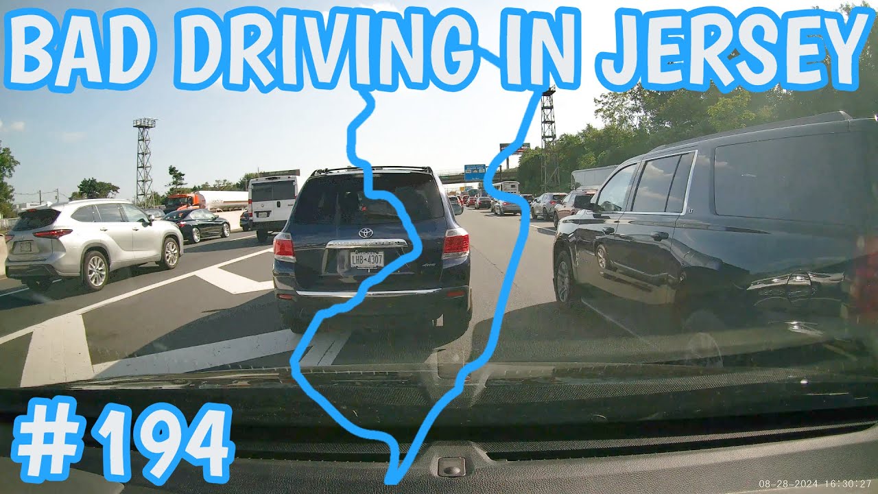 BAD DRIVING IN NEW JERSEY - Episode 194