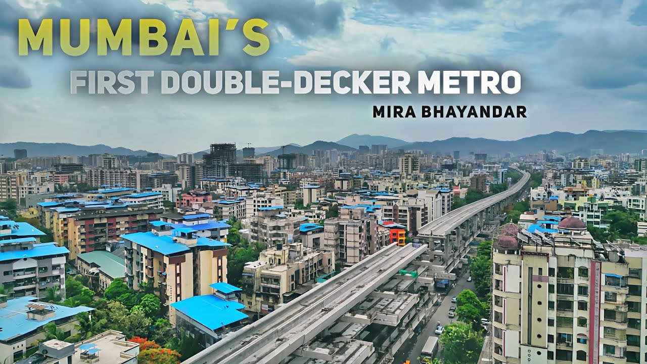 Mumbai Metro Line 9 Progress | Dahisar To Mira Bhayandar Double Decker Metro Line