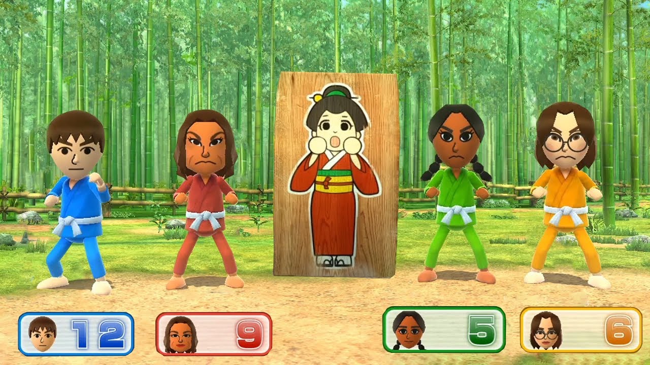 Wii Party U - Player Vs 3 Girl