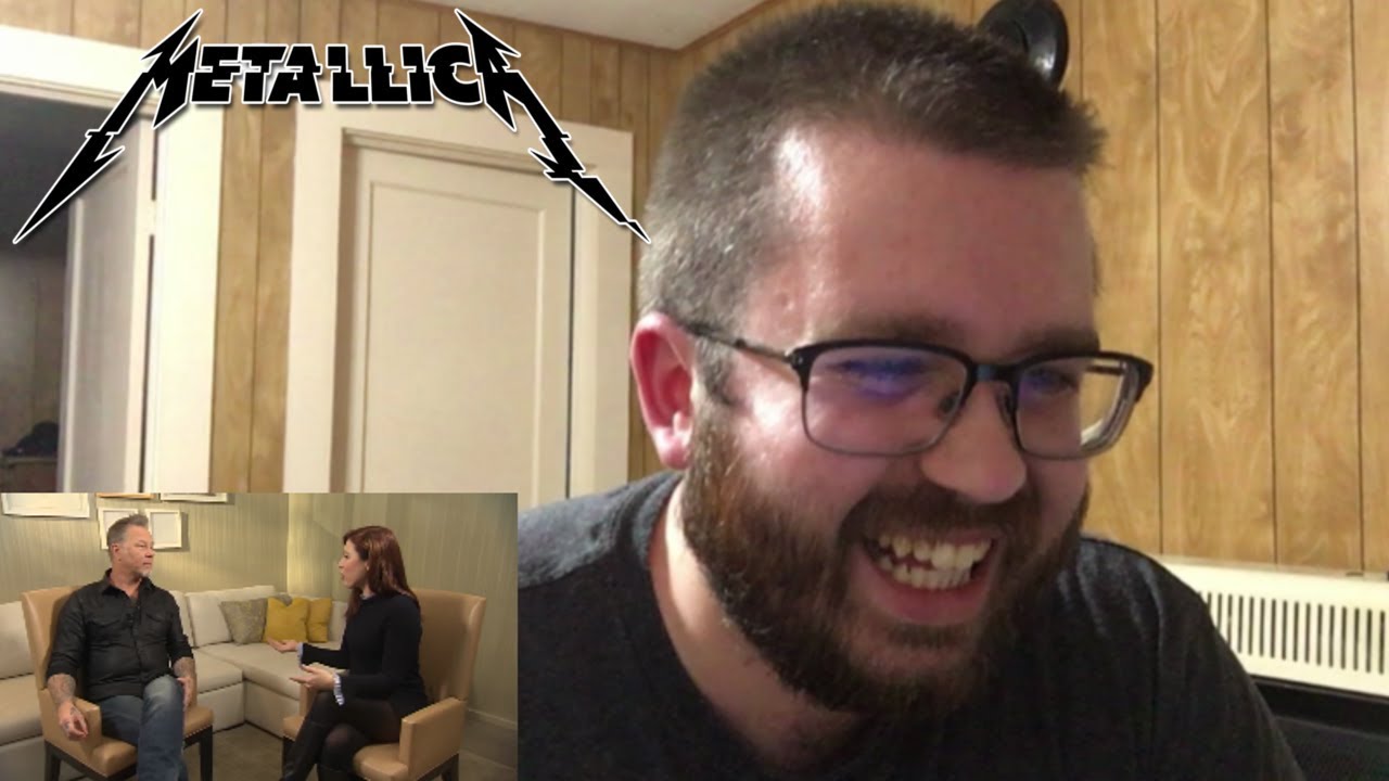 James Hetfield interview but it's a complete shit show Reaction!