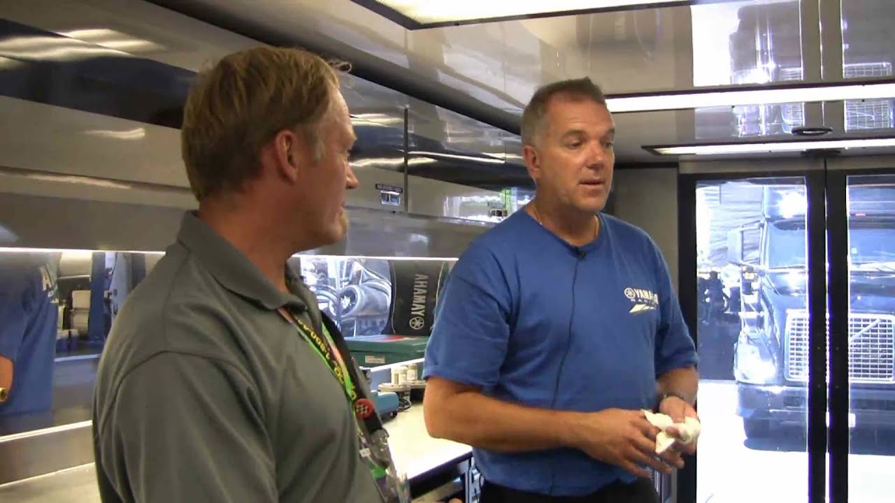 Graves Motorsports Suspension Technician Chris Lessing