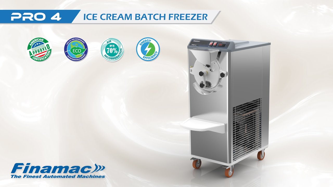 Pro 4 - Ice cream batch freezer