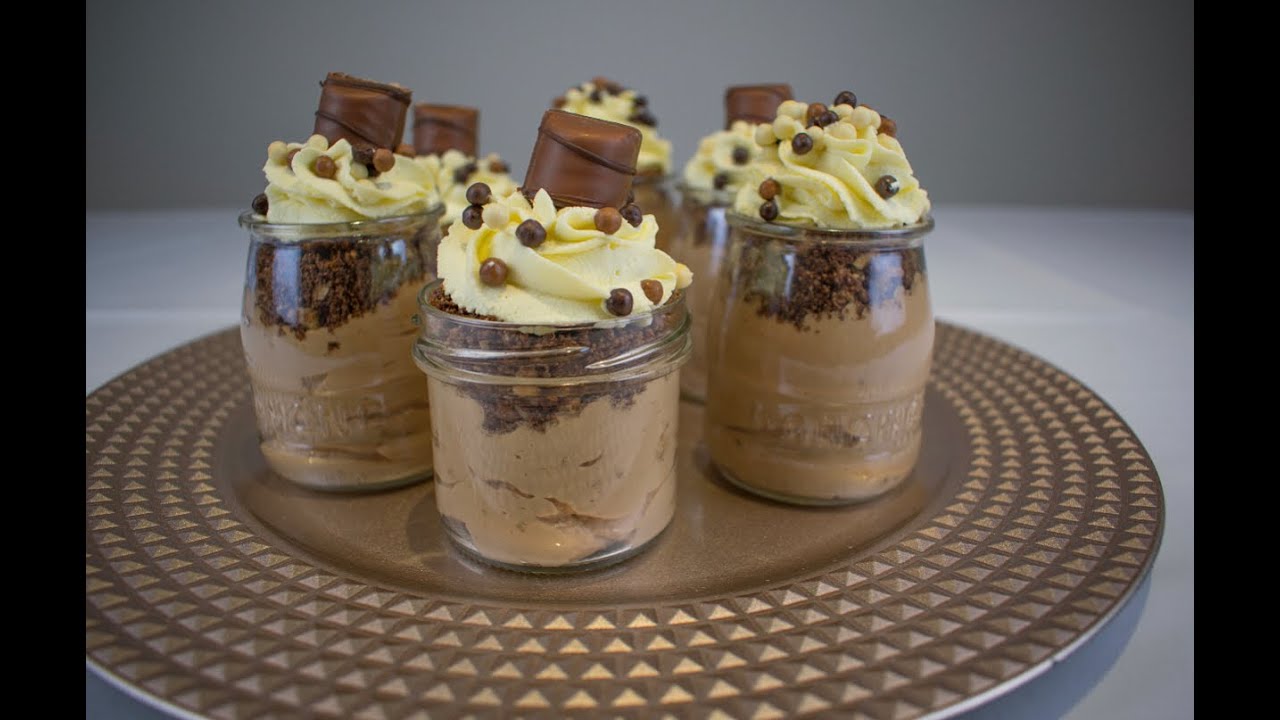 Vasitos de mousse cheesecake de Kinder Bueno | Postre SIN HORNO | Sweet Shop Victoria