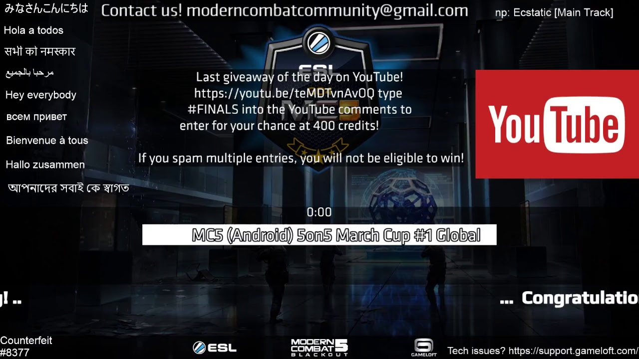 MC5 (Android) 5on5 March Cup #1 Global