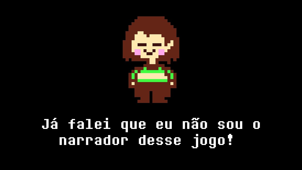 Chara Não é o Narrador de Undertale e Eu Posso Provar