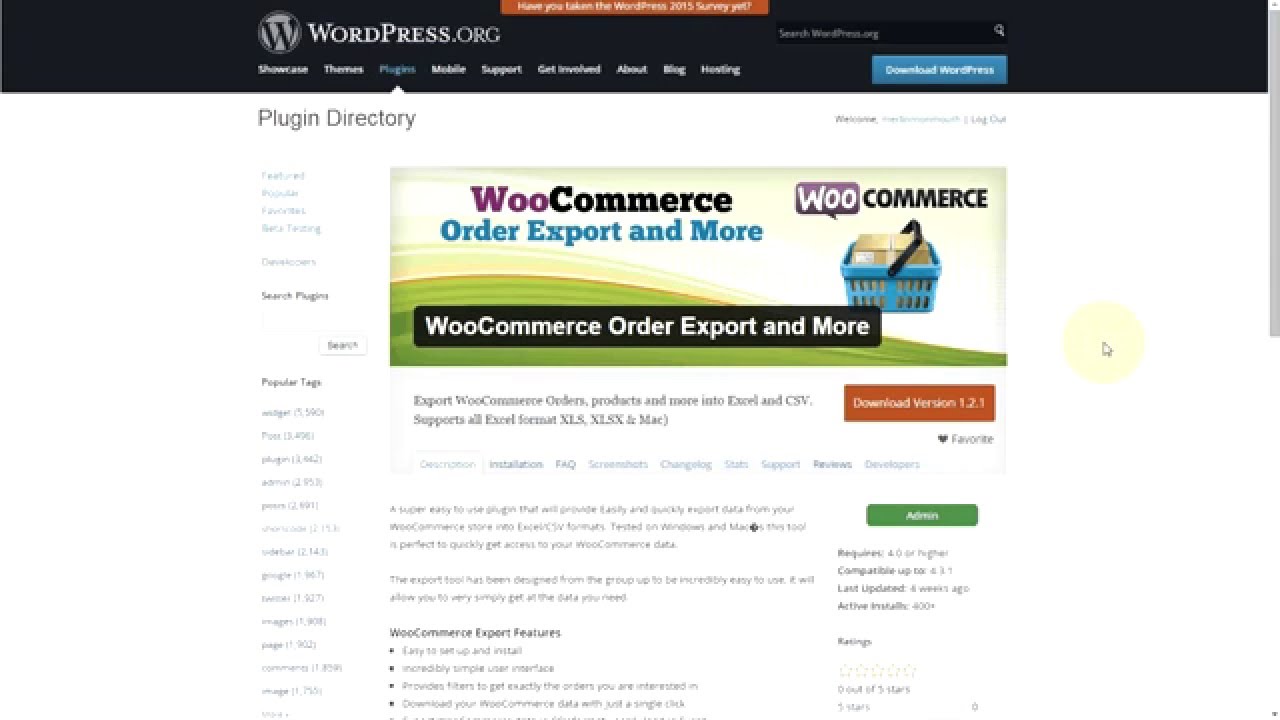 WooCommerce Order Export Free Plugin