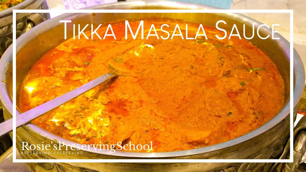 18. Pressure Canned Tikka Masala Sauce makes having a curry night as simple as popping the seal