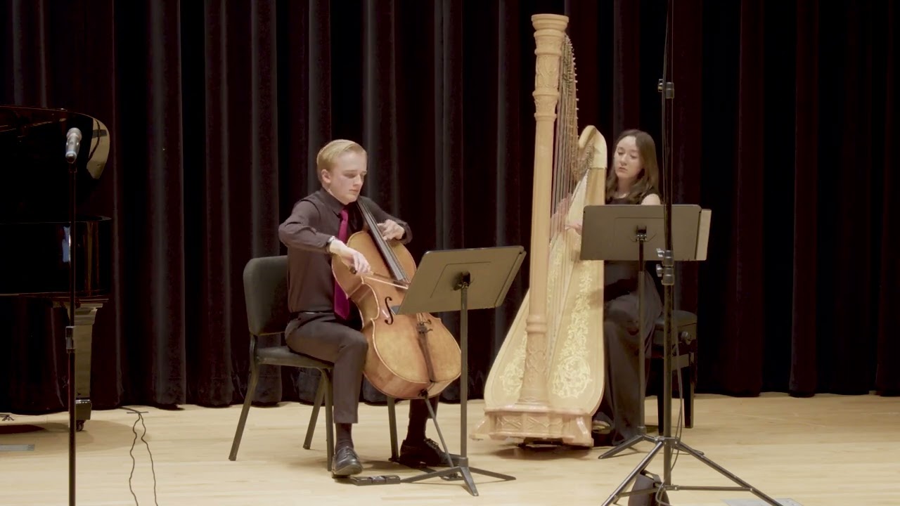 Huber: Fantasie for Cello and Harp