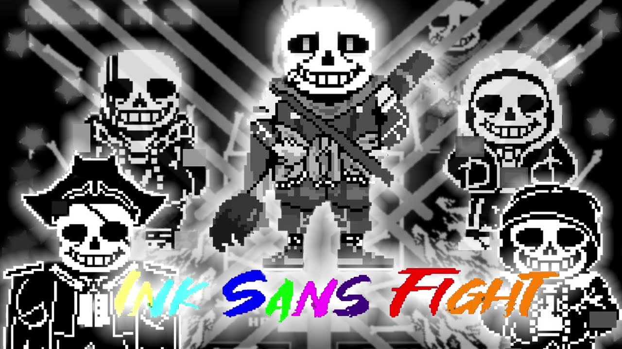 Ink Sans Phase 4 - 5 | Full Gameplay