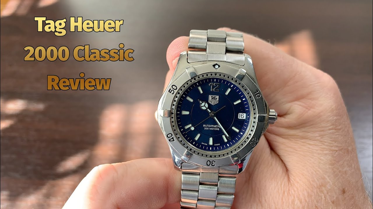 Обзор часов Tag Heuer 80-х годов серии 2000