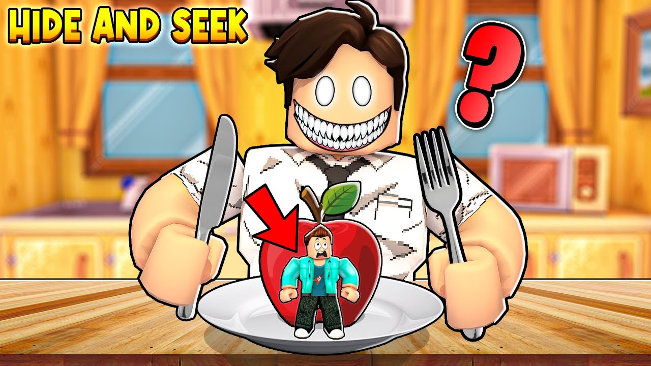 HIDING WITH 99 IQ FROM PRO'S IN HIDE & SEEK 😂 ROBLOX !!