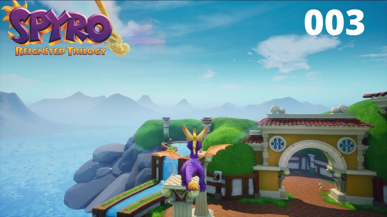 Spyro Year of the Dragon Walkthrough Deutsch Part #3, Villa Sonne 100% mit Trophäe/Fähigkeitspunkten