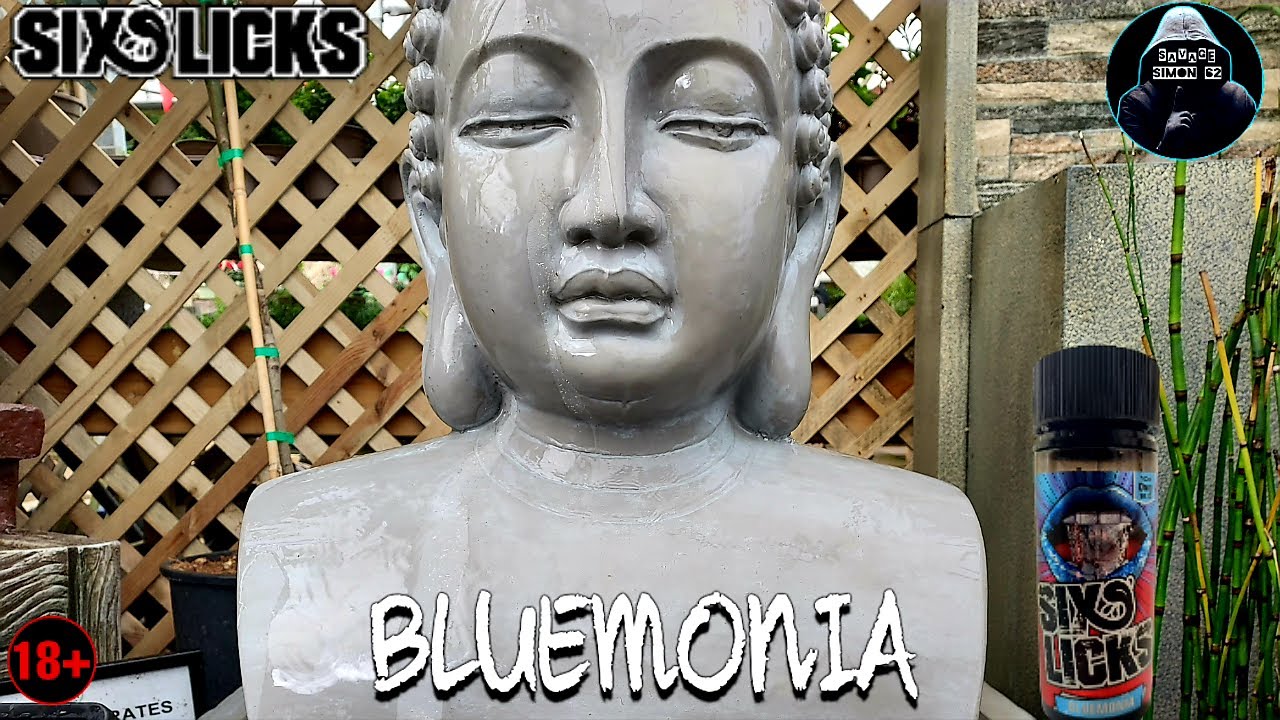 SIX LICKS BLUEMONIA  E-LQUID 🔞 REVIEW  #sixlicks #ukeliquid #ejuice #vape