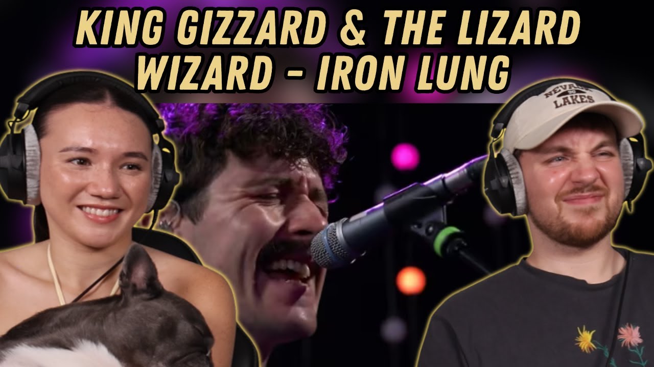 King Gizzard & The Lizard Wizard - Iron Lung (Live on KEXP) REACTION