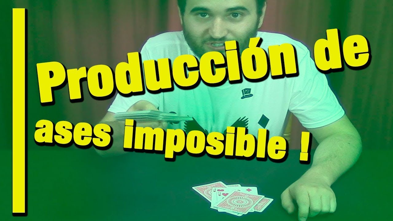 #TRUCO DE MAGIA# 👉 con cartas 👉 CON ASES | ACOJONANTE😂