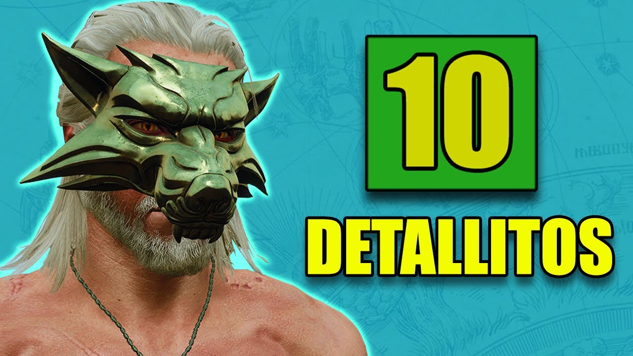 10 DETALLES ocultos en The Witcher 3
