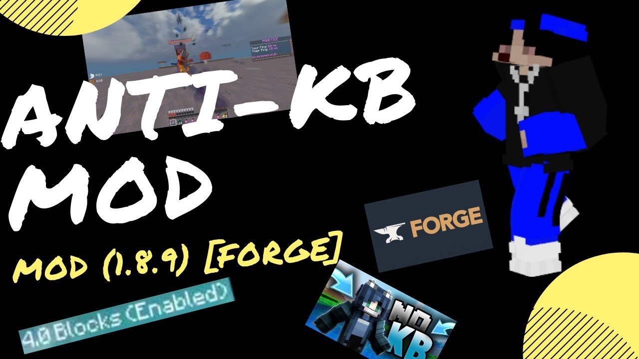 [UNDETECTABLE] Anti-Knockback Mod 1.8.9 [Forge] (FREE)