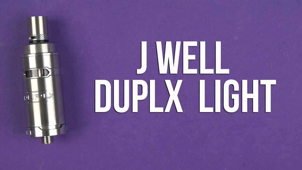 Распаковка J Well DUPLX Light Stainless Steel