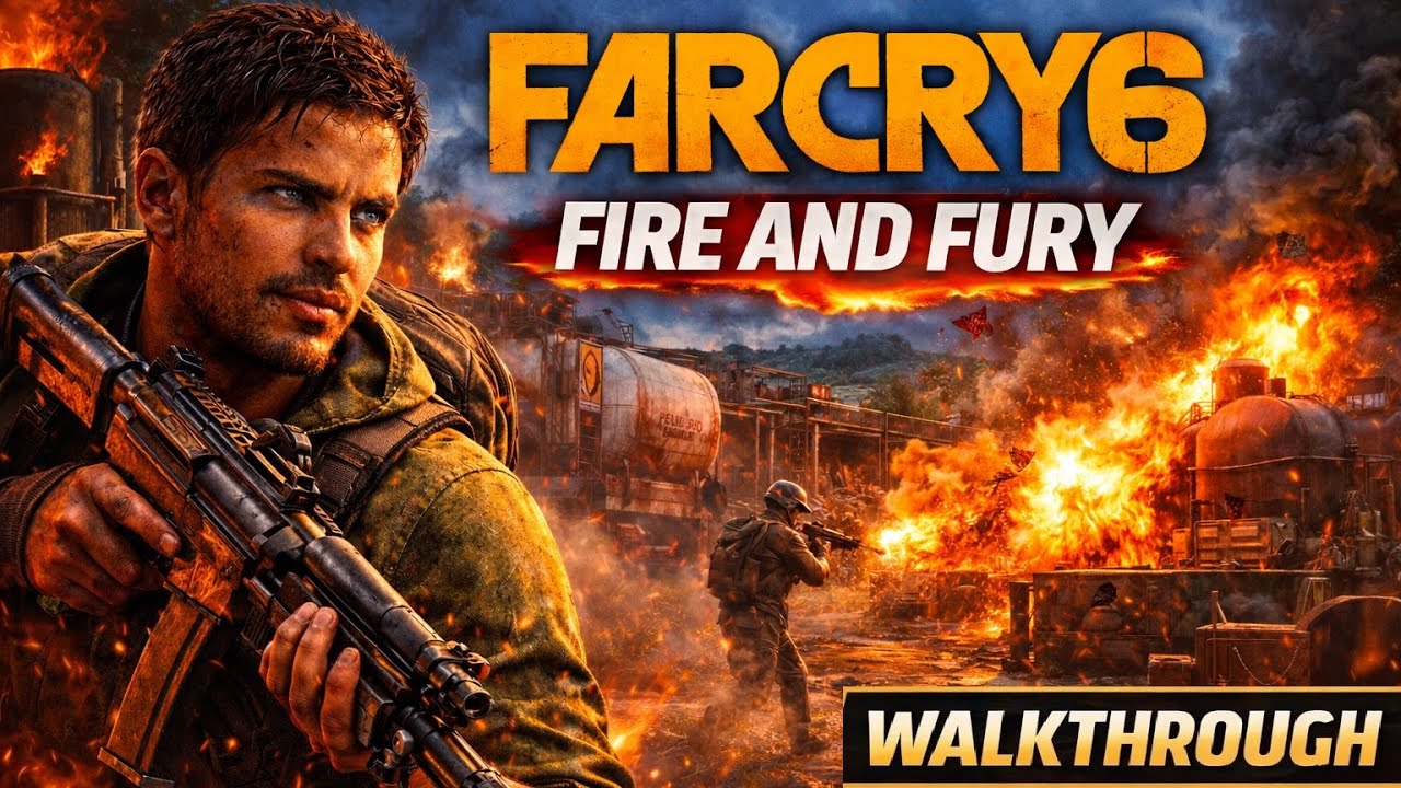 Far Cry 6 – Fire And Fury | Full Mission Gameplay Walkthrough (PS5, No Commentary)