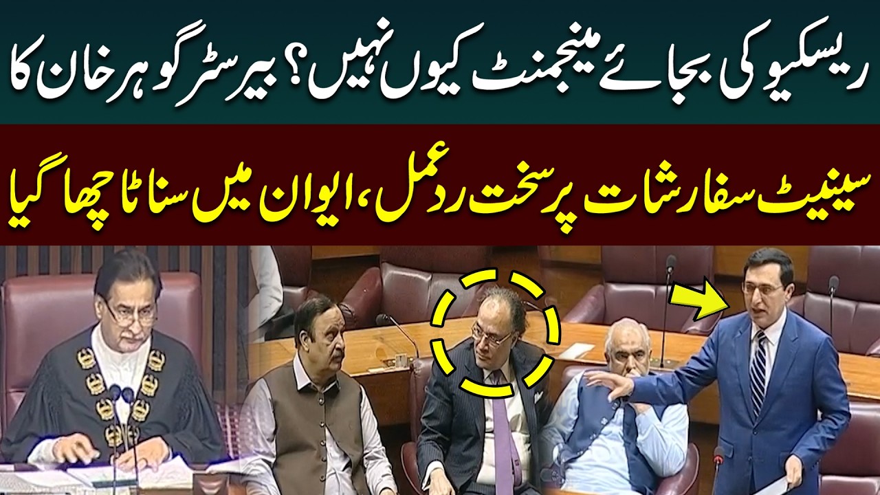 PTI Barrister Gohar Khan Blasting Speech In National Assembly | Public News